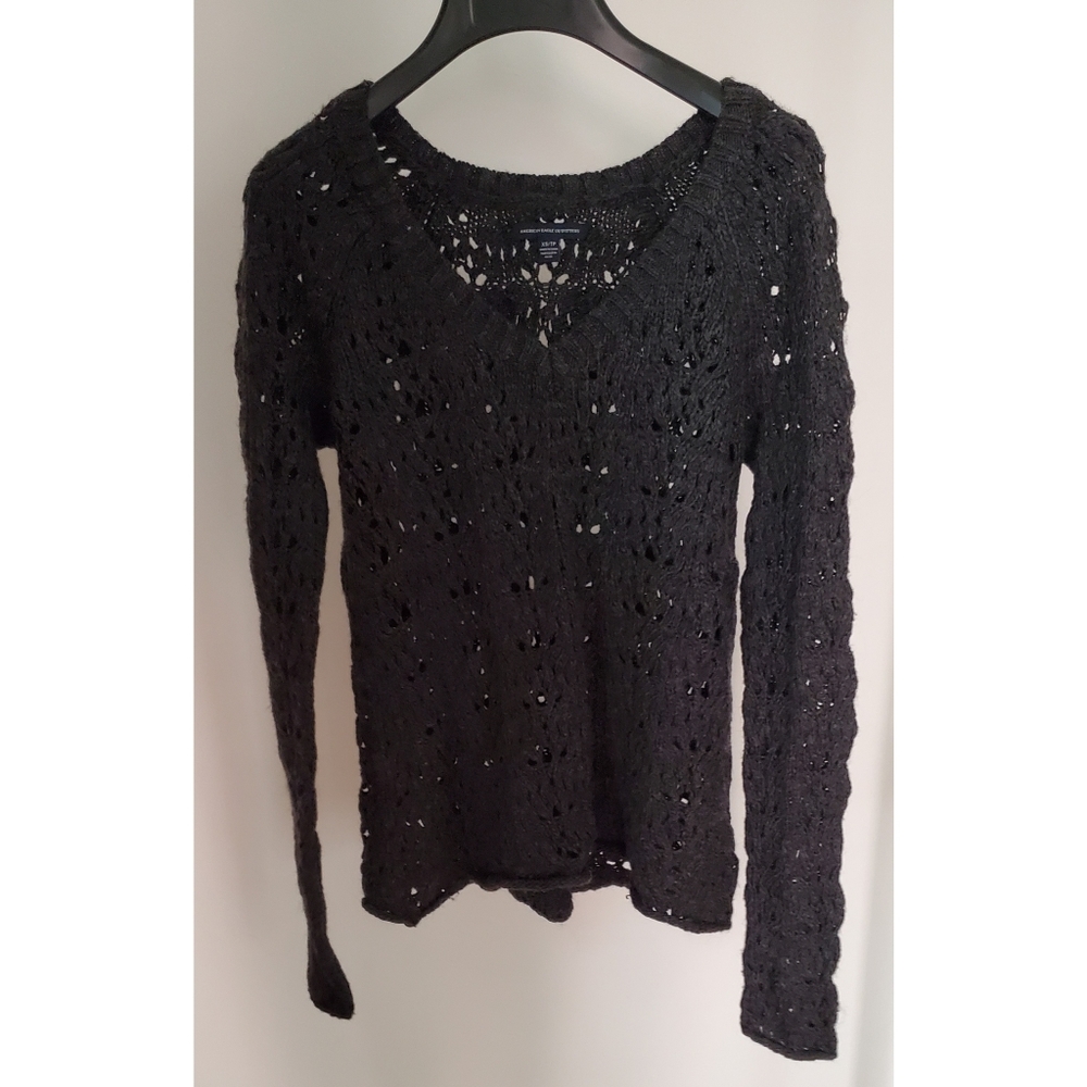 American eagle outfitters Open knit sweater